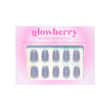 Glowberry kvaliteetsed korduvkasutatavad press-on küüned nude värvi!