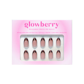 Glowberry kvaliteetsed korduvkasutatavad press-on küüned leopardi mustriga!