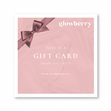 Gift card with white border
